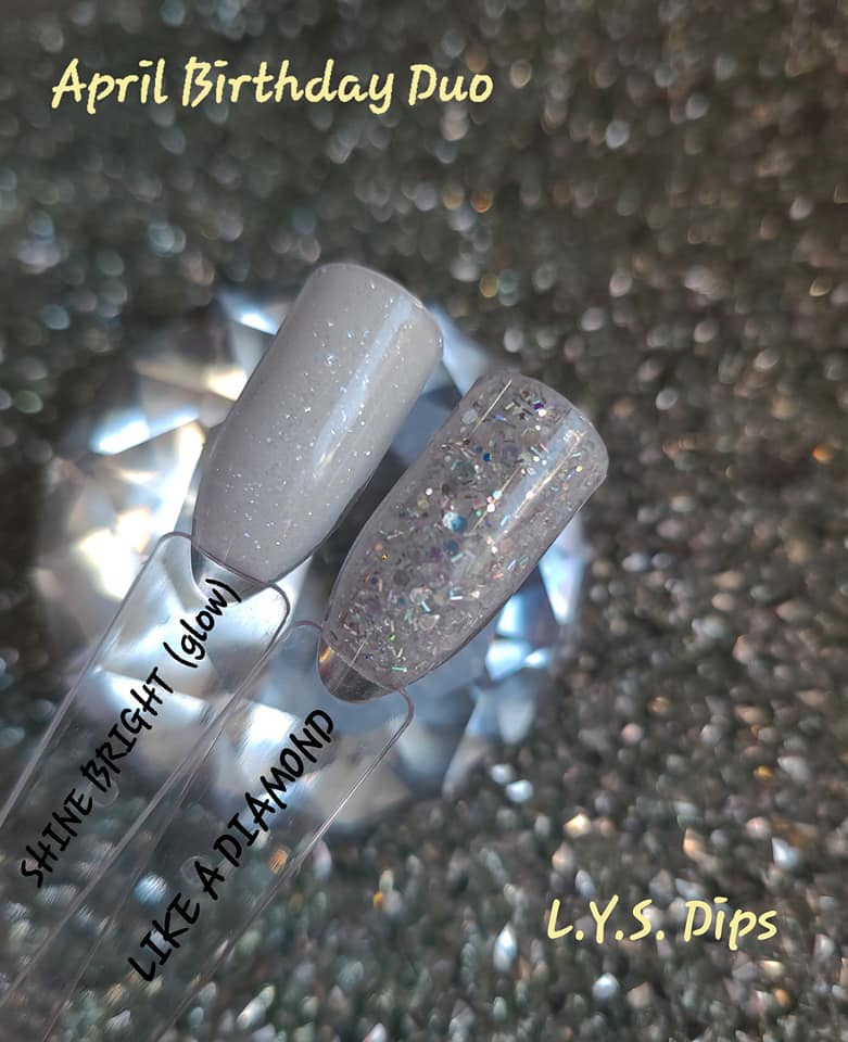 APRIL BIRTHDAY DUO (glow)