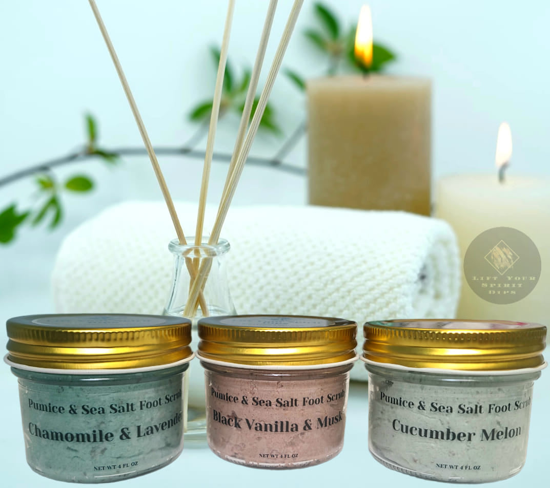 PUMICE & SEA SALT FOOT SCRUB