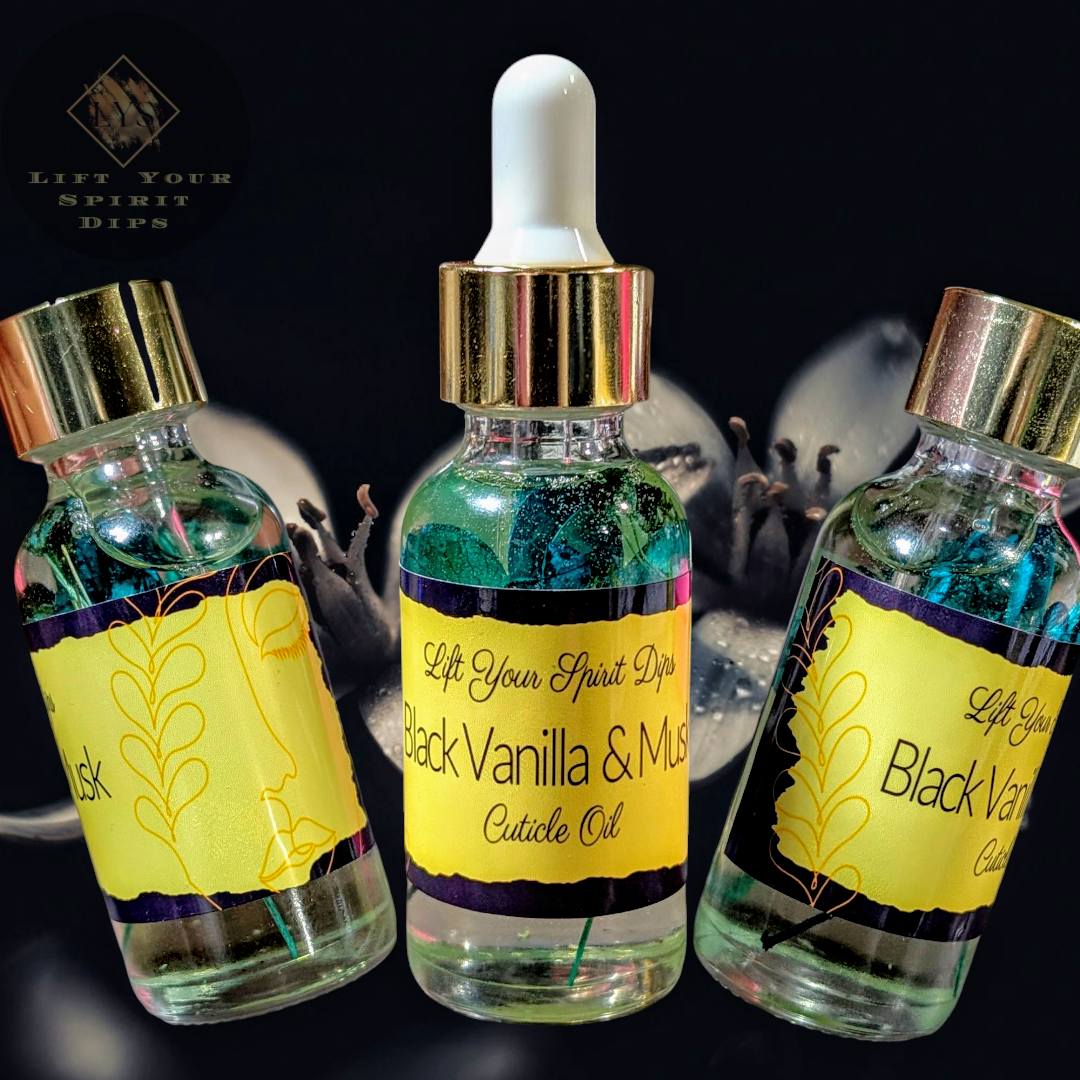 BLACK VANILLA & MUSK CUTICLE OIL