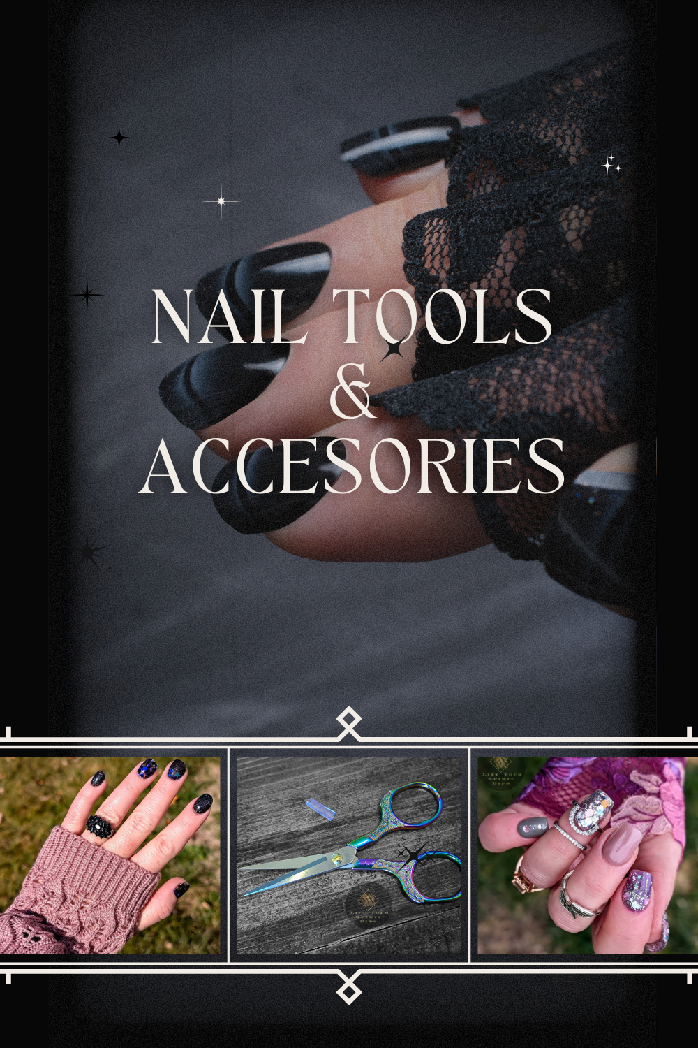 NAIL DECALS, TOOLS, & ACCESSORIES