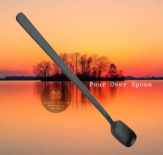POUR OVER SPOON - GUN METAL