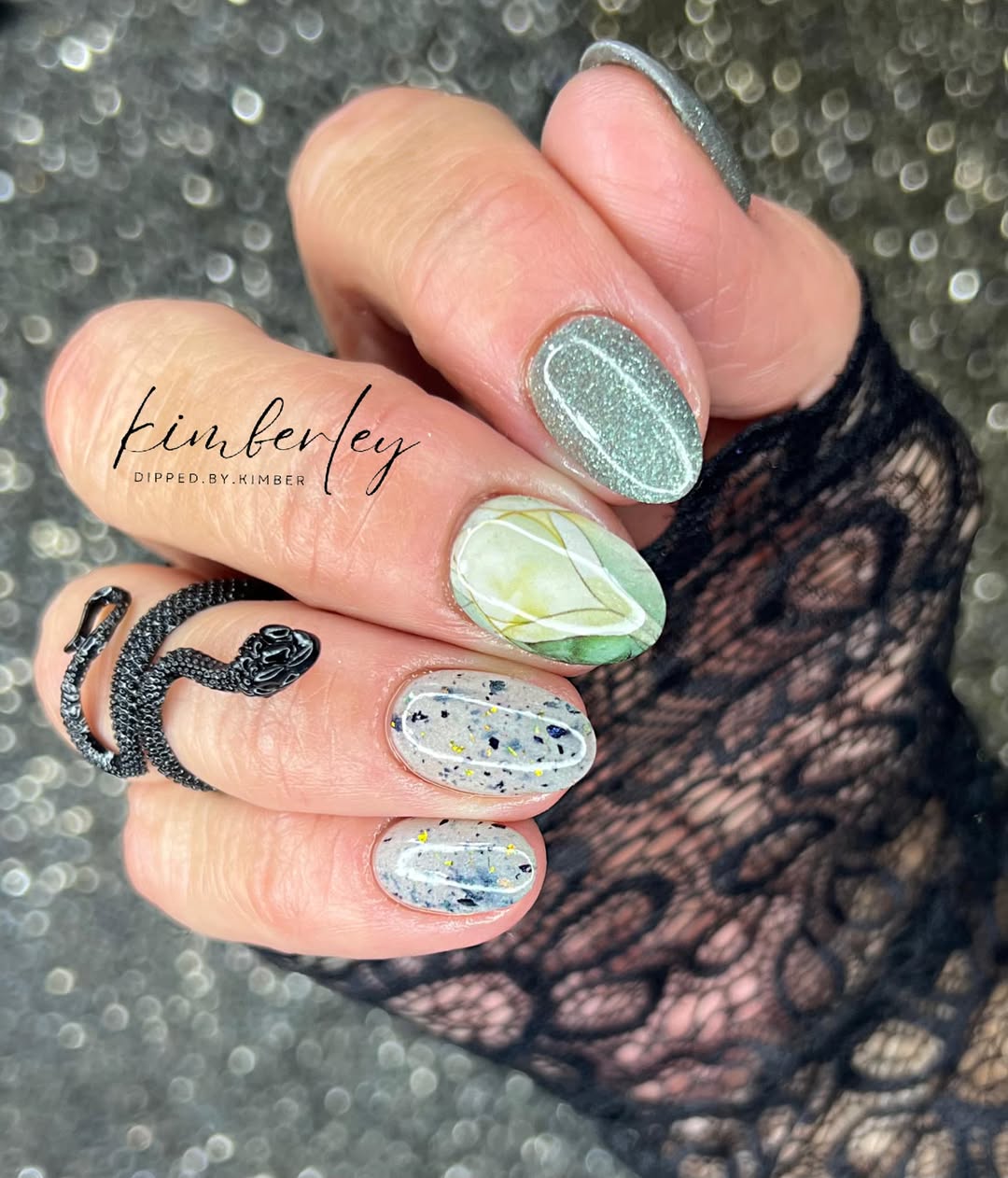 SNAKE MIDI RING