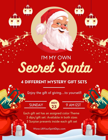 I'M MY OWN SECRET SANTA GIFT BAGS