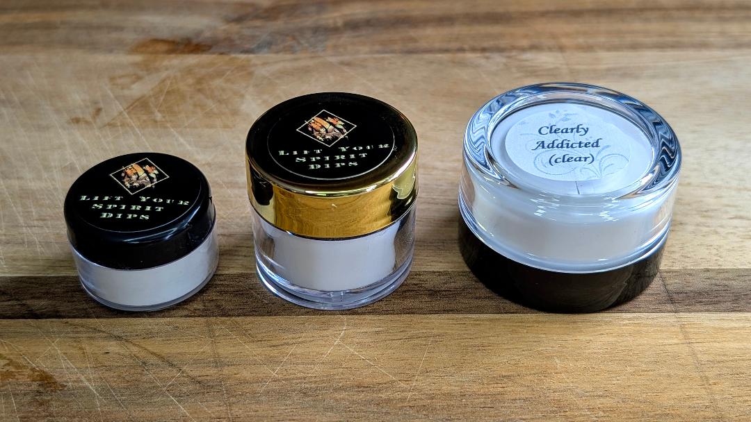CLEARLY ADDICTED (clear dip powder)