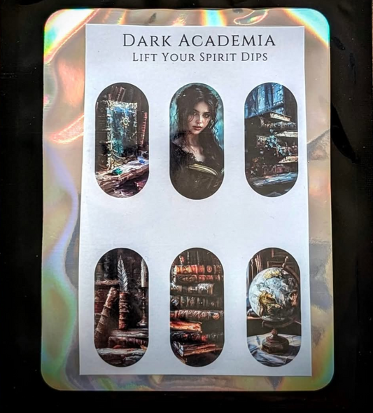 DARK ACADEMIA WATERSLIDE DECALS